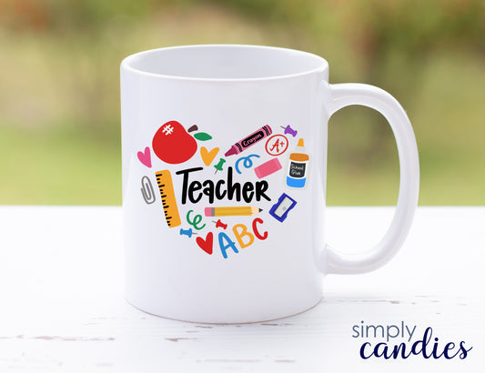 Mug: Teacher Heart