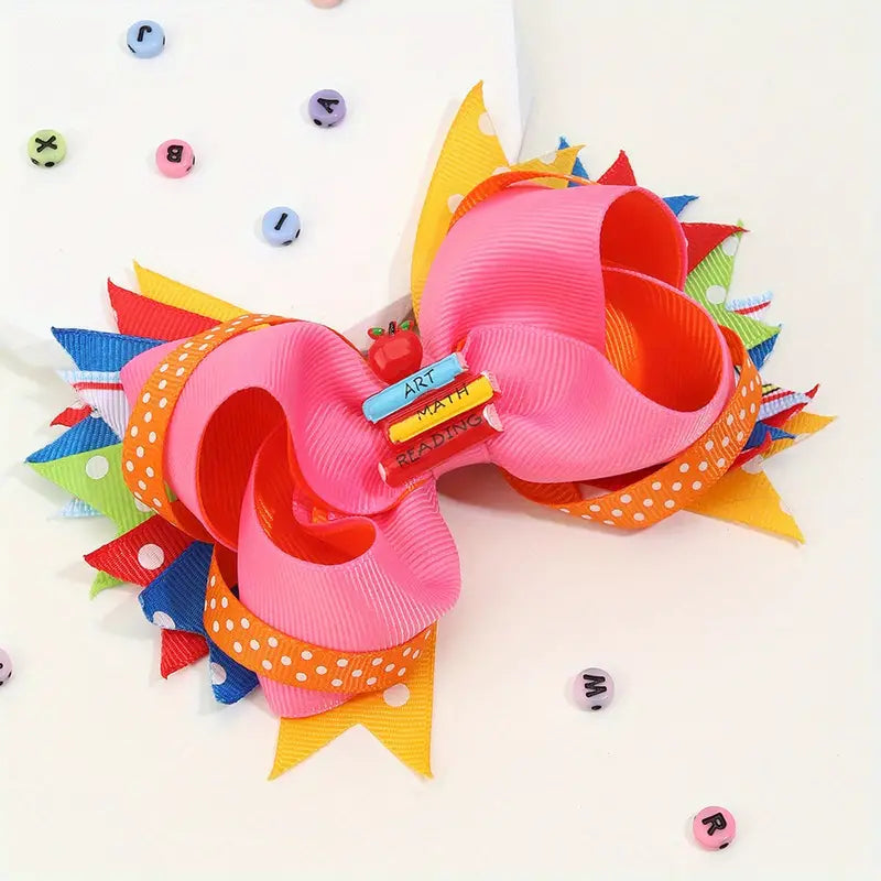 Pink Book Bow