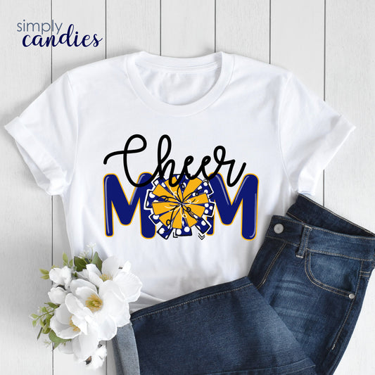 Adult Cheer Mom T-Shirt