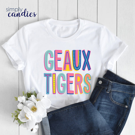 Adult Geaux Tigers T-Shirt