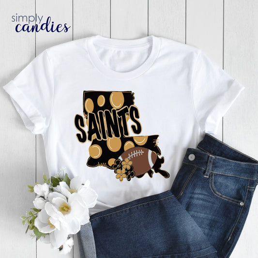 Adult Saints State2 T-Shirt