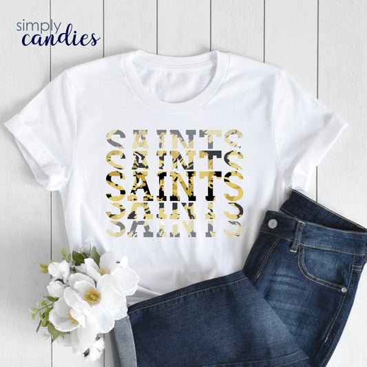 Adult Saints Tie Dye T-Shirt