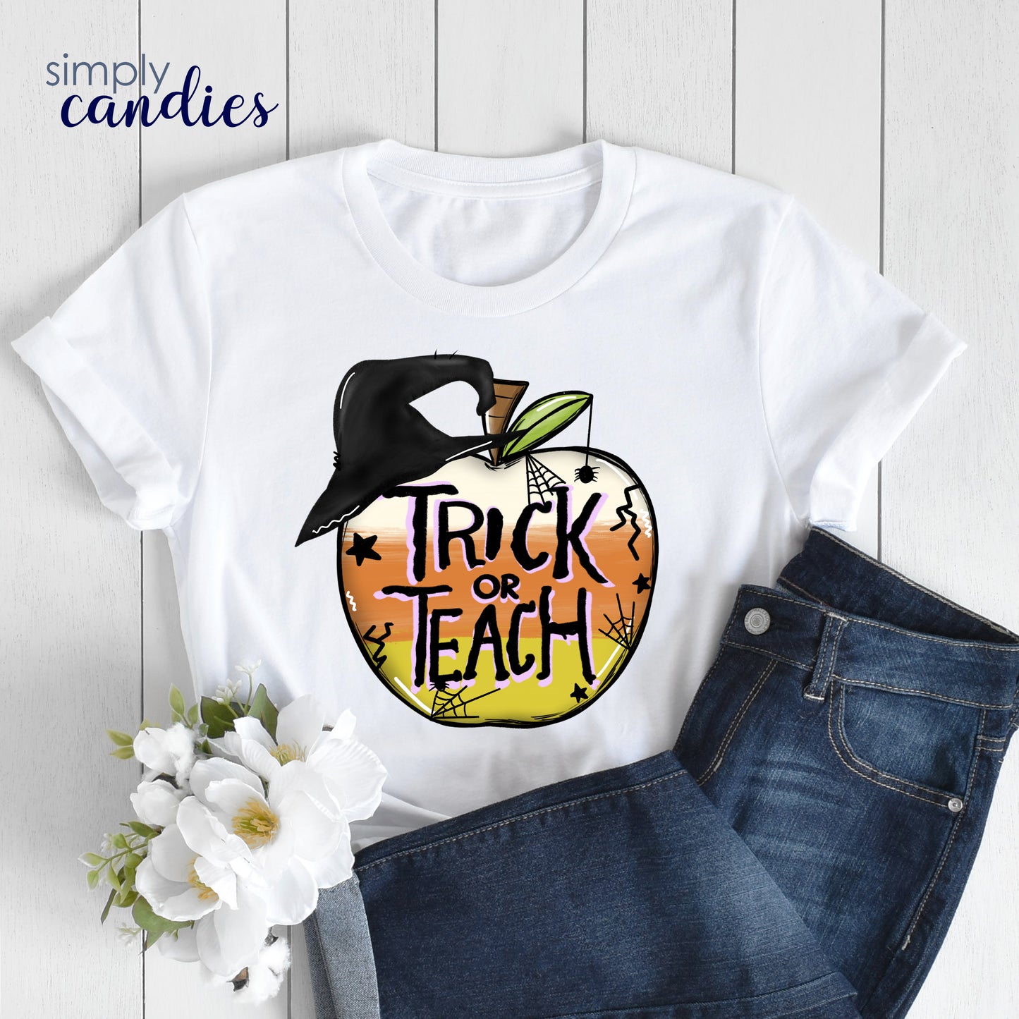 Adult Trick or Teach T-Shirt