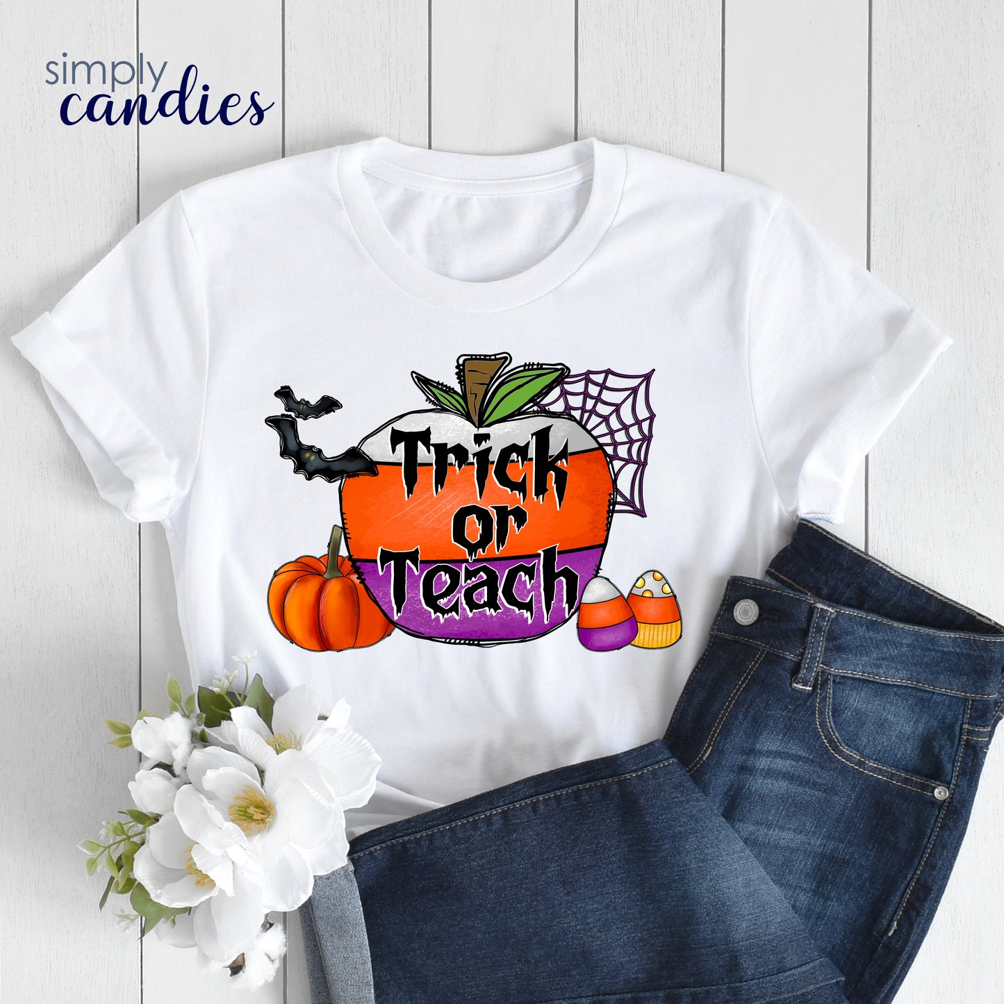 Adult Trick or Teach 3 T-Shirt