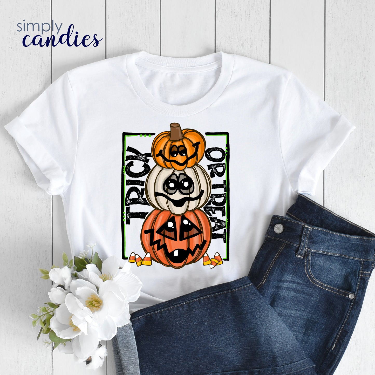 Adult Trick or Treat T-Shirt
