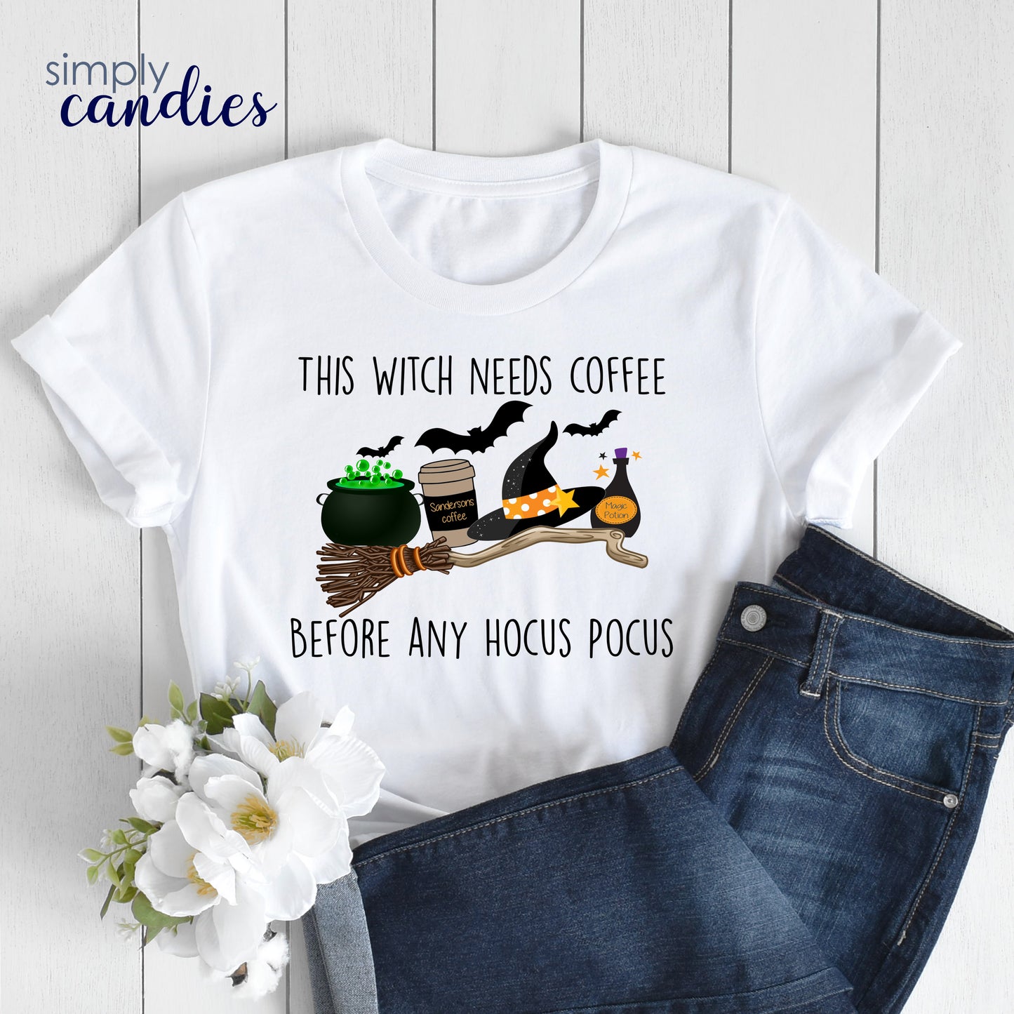 Adult Hocus Pocus Coffee 2 T-Shirt