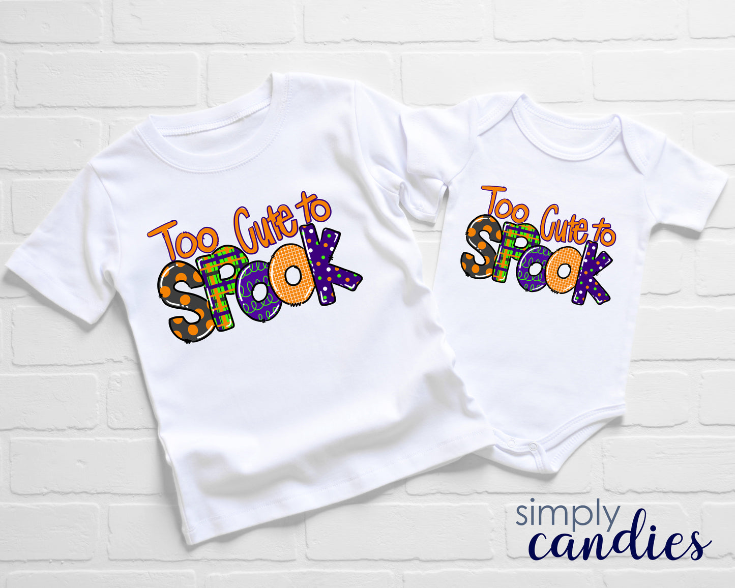 Child Too Cute To Spook T-Shirt