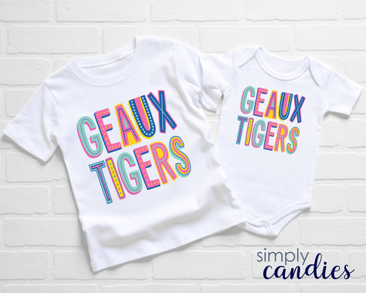 Child Geaux Tigers T-Shirt