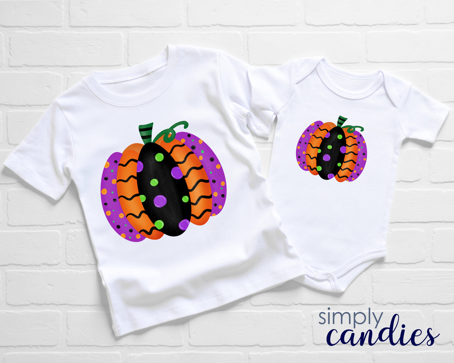 Child Funky Pumpkin T-Shirt