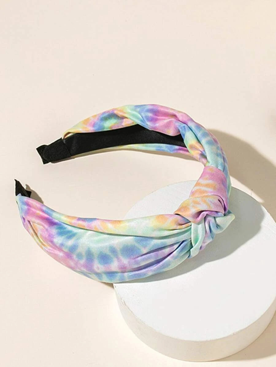 Pastel Tie Dye Headband