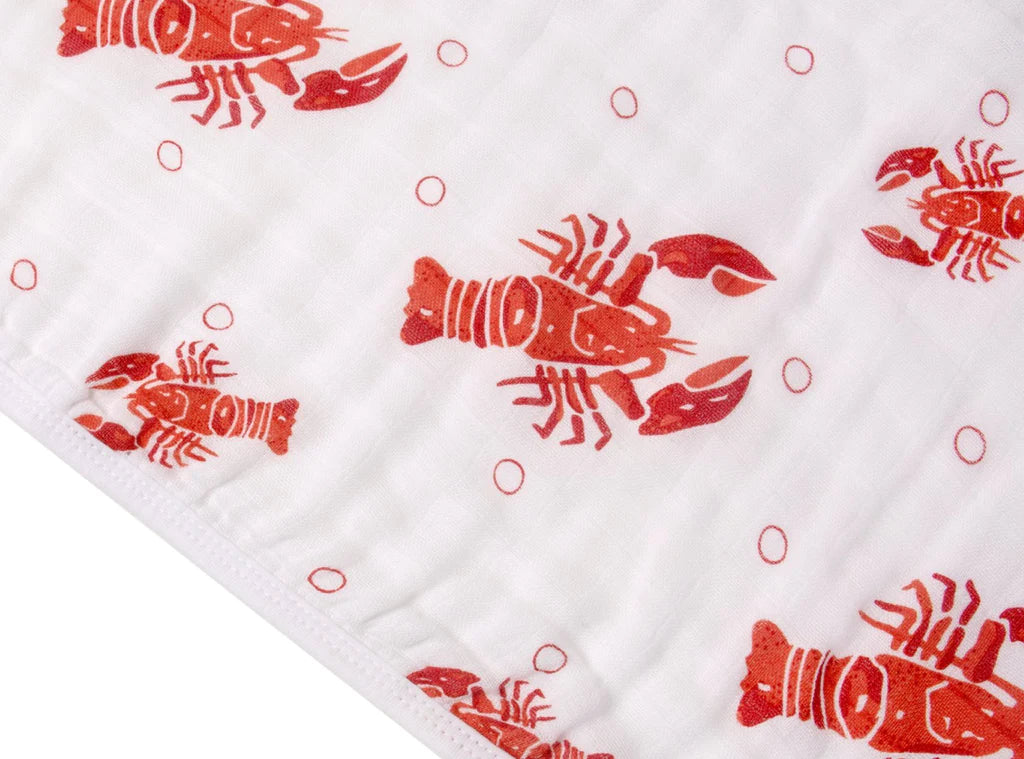 Crawfish Bib/Burp Cloth