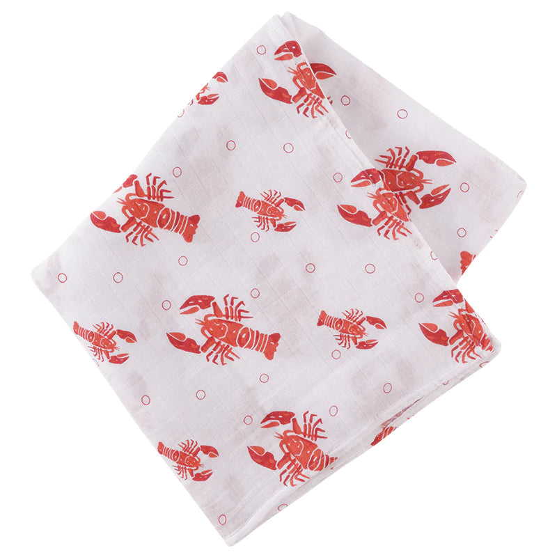 Crawfish Swaddle Blanket
