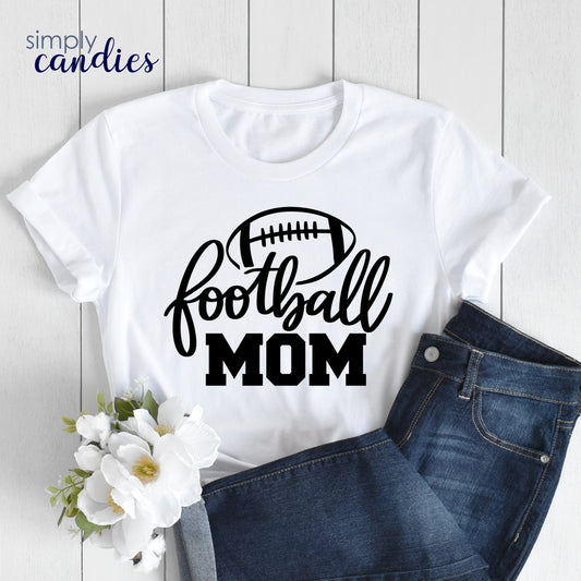 Adult Football Mom T-Shirt