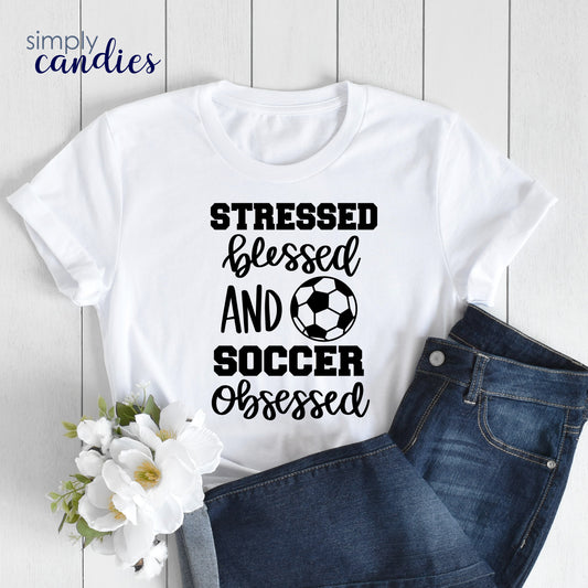 Adult Soccer Obsessed T-Shirt