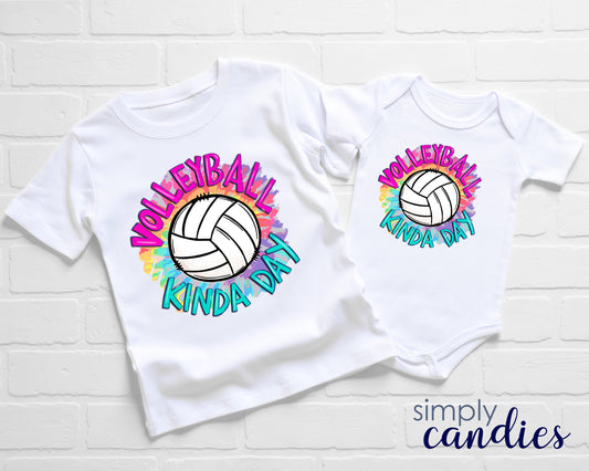 Child Volleyball Kinda Day T-Shirt